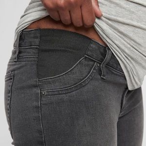 Maternity Inset Panel Skinny Jeans